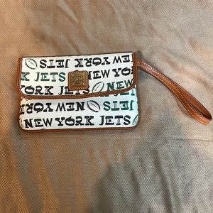 Dooney & Burke NY Jets wristlet